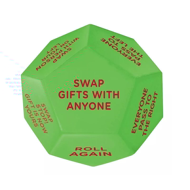 Santa Swap Gift Exchange Dice