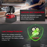 💡 Portable LED Work Light for 18V Battery