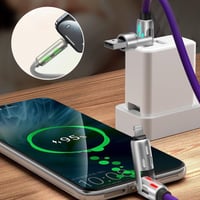Colorful Breathing Light 4 in 1 Data Cable