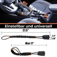 Universelles Lenkradschloss mit 2 Schlüsseln