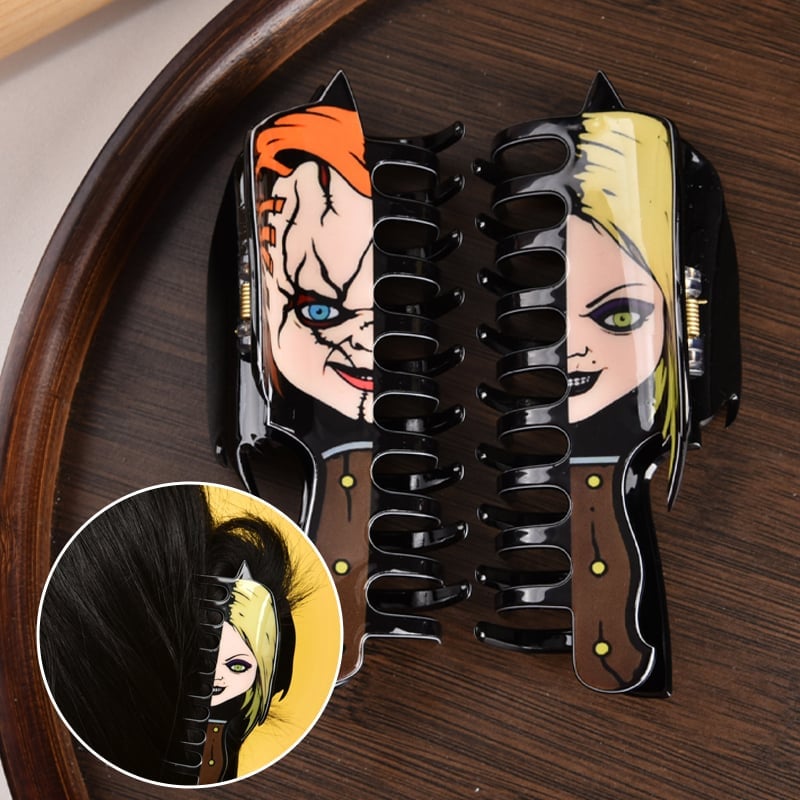 Lustige Haarklammern