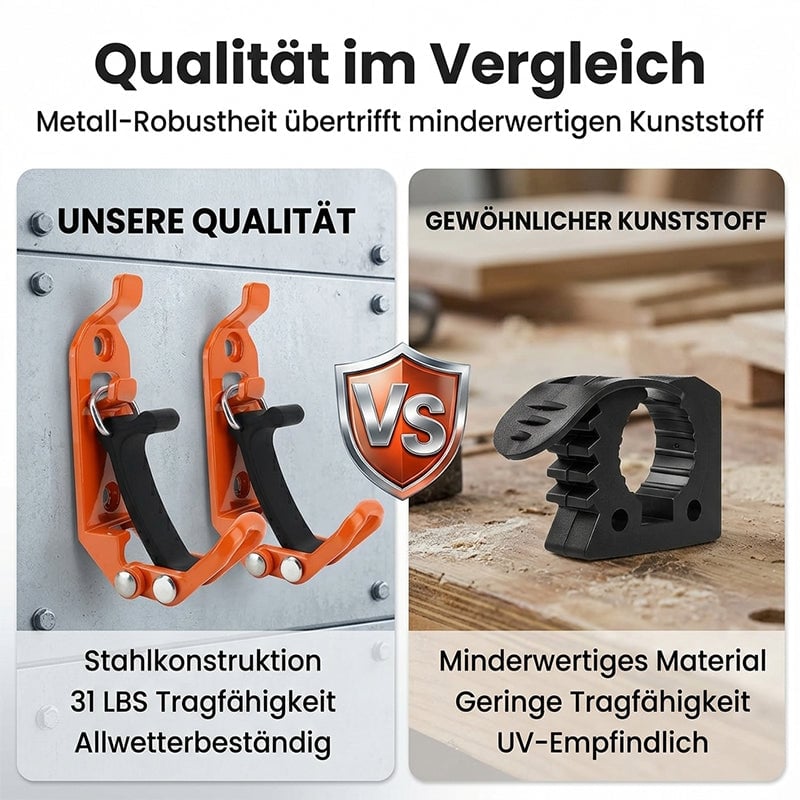 Zinklegierung Wandhalterung Multifunktionale Befestigungsklemme