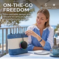 Sakerplus® Portable Magnetic Wireless Bluetooth Speaker