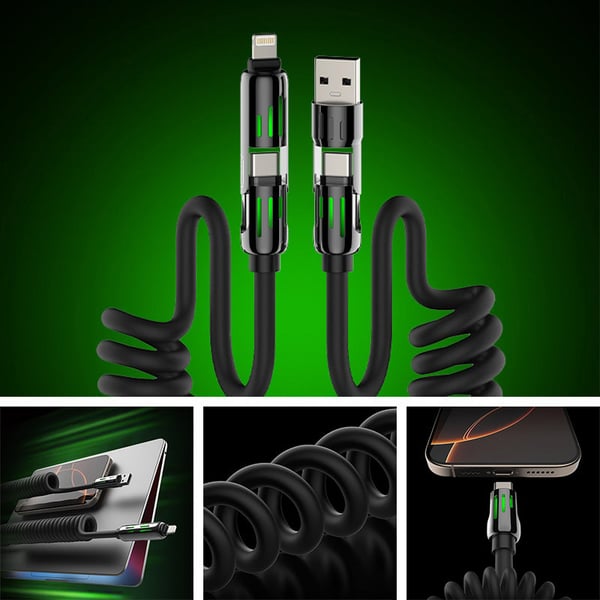 Four-in-One 240W Elastic Cable