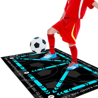 Silent Non-Slip Soccer Training Mat for All Levels