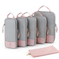 6-Piece Expandable Space-Saving Packing Cubes