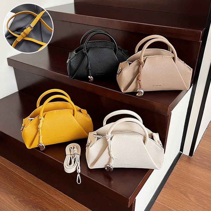 Fashion Simple Solid Colour Shoulder Bag