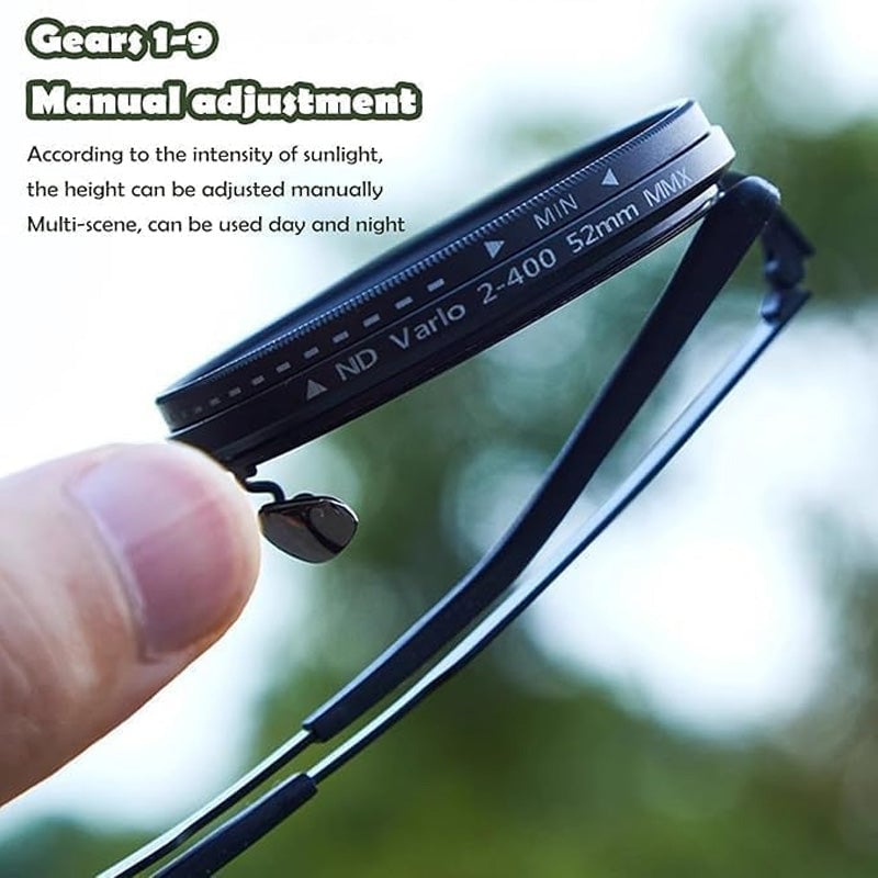 9 Levels Adjustable Sunglasses For Outdoors