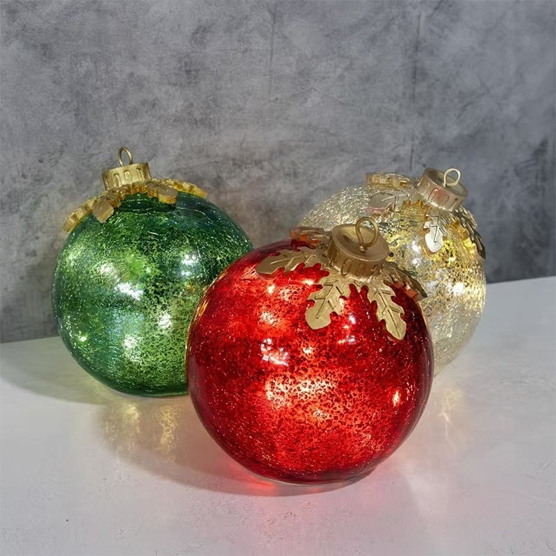 Glas-Tisch-Weihnachtsornamente
