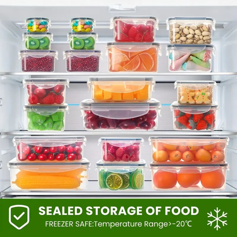 Essential Storage Containers Sakerplus Essential Food Storage Container Set
