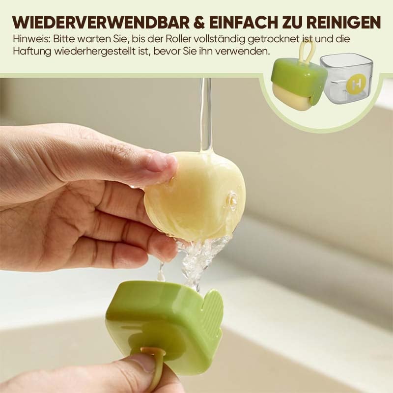 Wiederverwendbare klebrige Fusselrolle