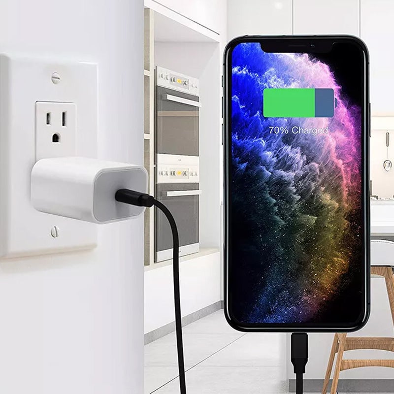 Mobile Fast Charger Adapter and Charging Cable Set