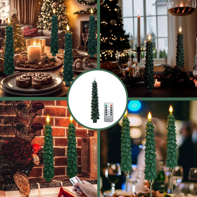 【Sale】Weihnachten LED-Kerzen Baum