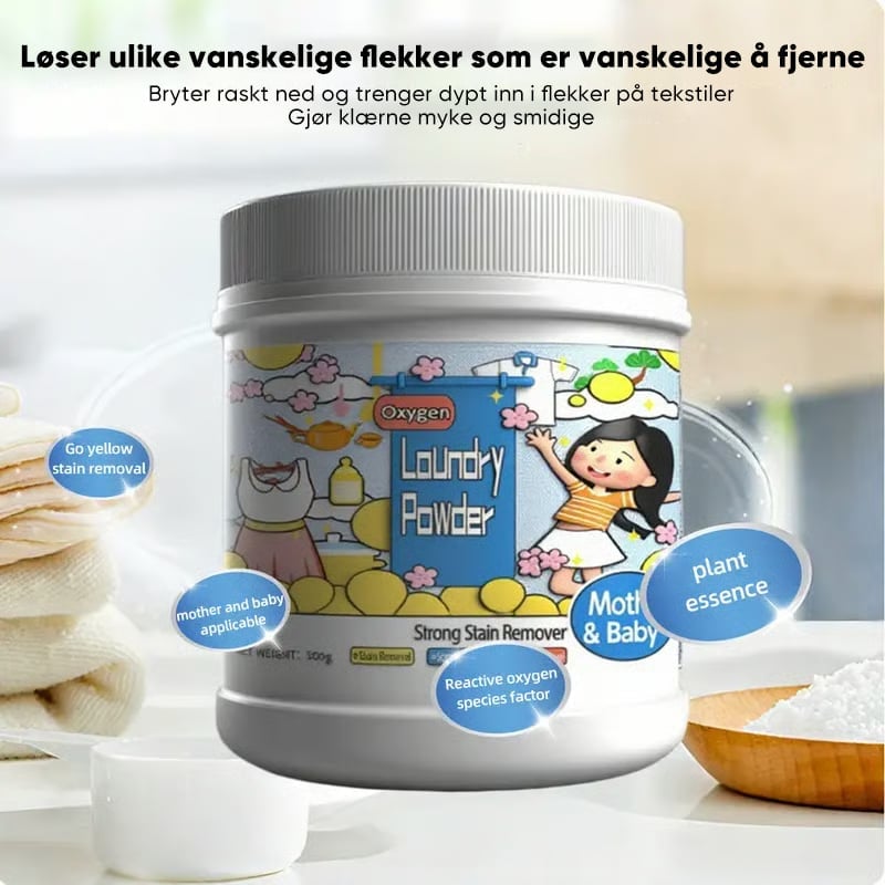 Hyperkonsentrert Sterkt Flekkfjernerpulver for Klær