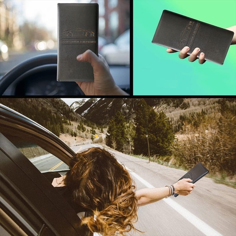 New Car Document & Card Holder