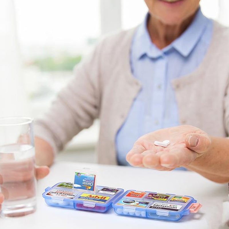 Travel Pill Organizer Box -v2