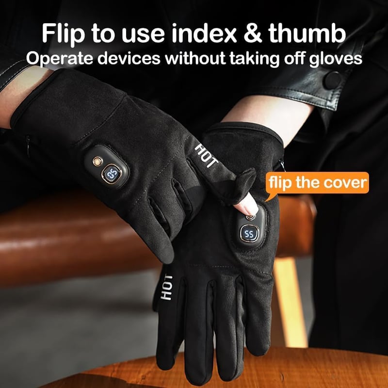 Rechargeable Electric Heated Winter Gloves