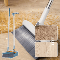 Sakerplus® Rotating Broom and Dustpan Set