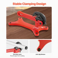 Sakerplus® Lightweight Portable Pipe Vise Clamp