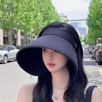 Cappello da sole cavo a tutto tondo con protezione UV