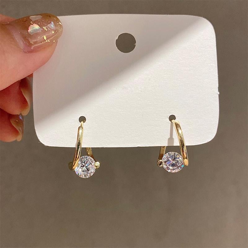 💖Boucles D'oreilles Diamant Rond✨Les meilleurs cadeaux pour vos proches💕