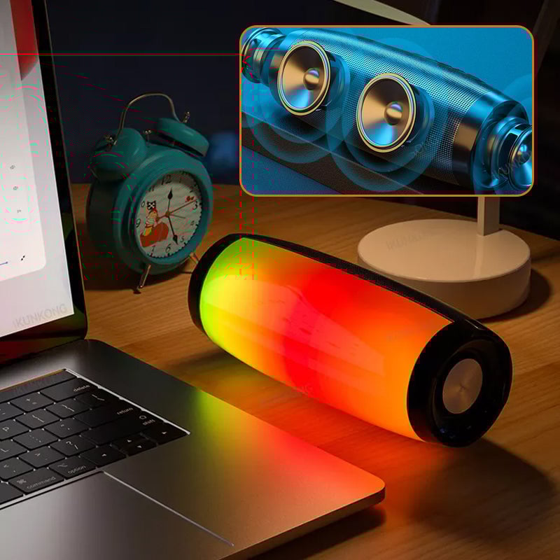 LED Bluetooth Wireless Bass Subwoofer Music Player