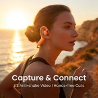 AI Camera Open Ear Headphones