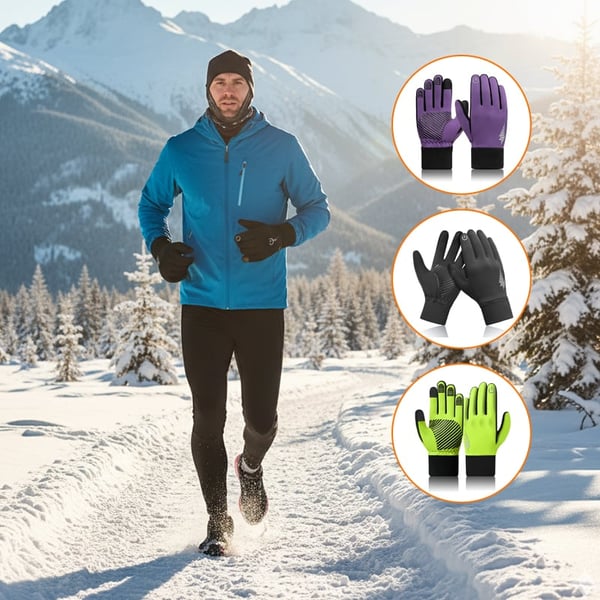 Warm Cycling Touchscreen Gloves