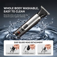 Sakerplus® Electric Back Shaver Body Grooming Kit