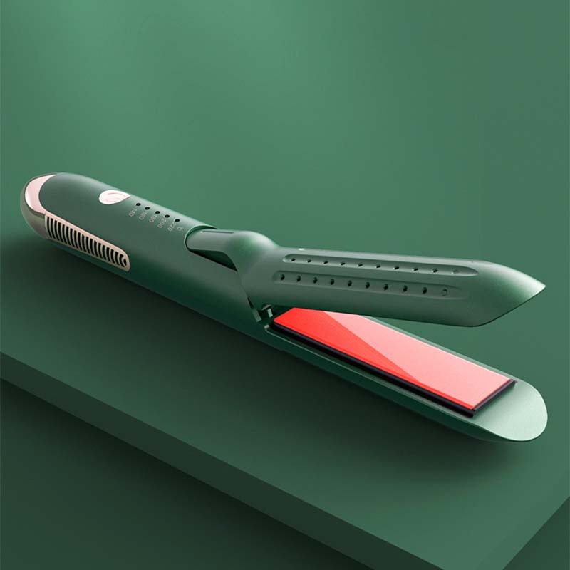 Mini anti-perm hair straightener
