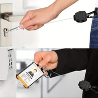Elastic Steel Keychain – Anti-Theft