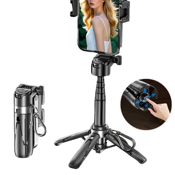 Tragbarer Mini-3-in-1-Selfie-Stick