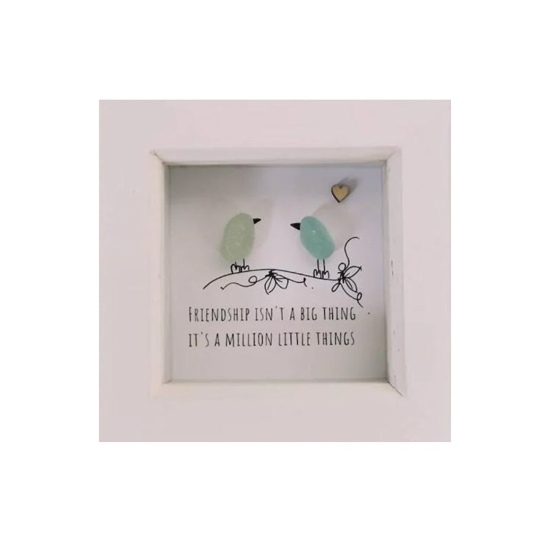 Friend Gift, Seaglass Art