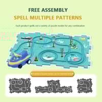 🧩Children's Educational Puzzle Track Car Play Set🧩