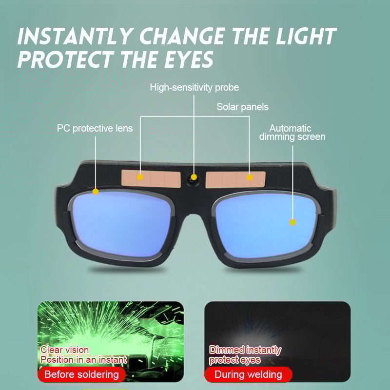 Auto-Darkening Welding Goggles