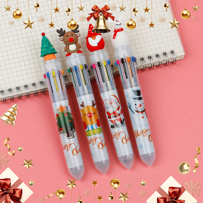 Christmas Cartoon Multi-color Creative Ballpoint Pen