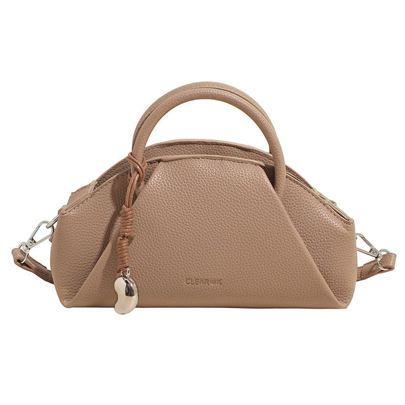 Fashion Simple Solid Colour Shoulder Bag