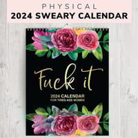 2024 Kalender voor moe
