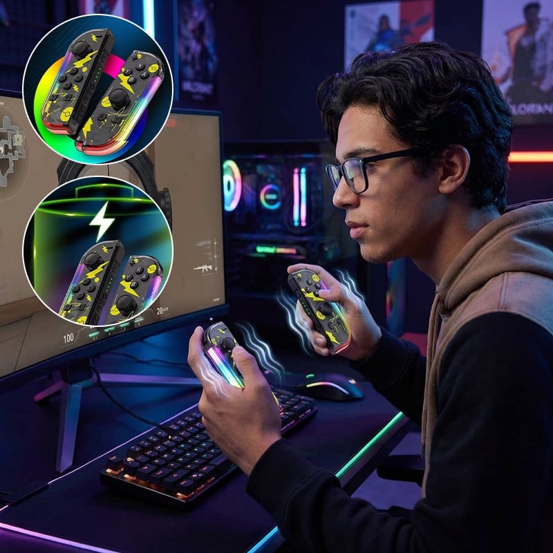 Left and Right Game Controllers