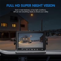 Sakerplus WiFi Solar Wireless Backup Camera