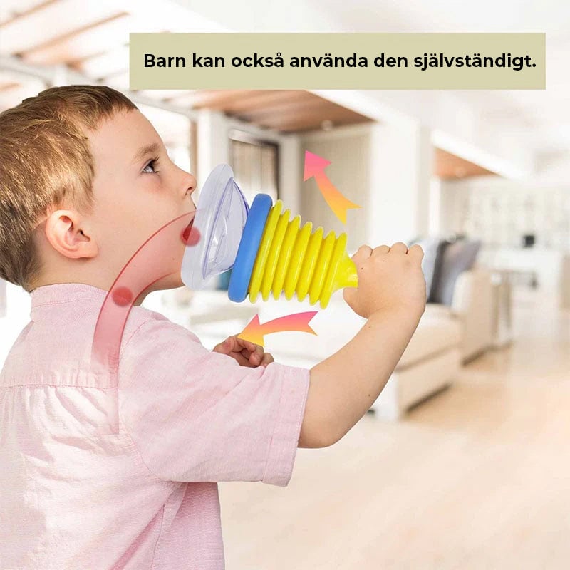 Vital kapacitet tränare + anti-kvävningsanordning