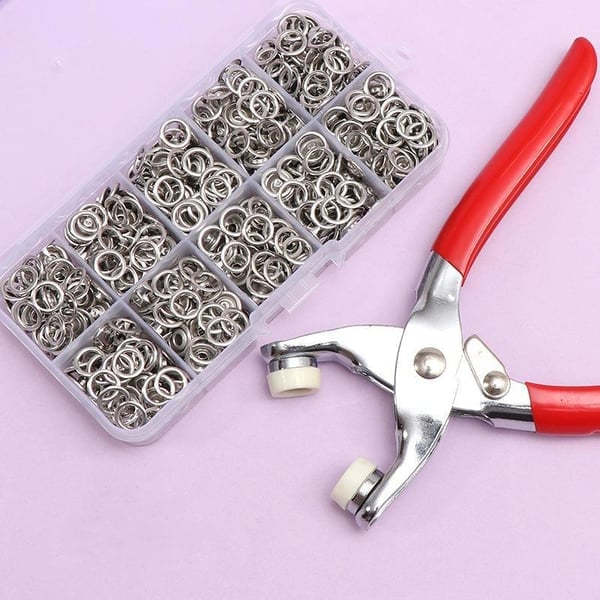 Metal Snaps Buttons Kit