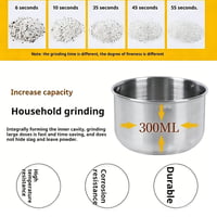 High-Speed Stainless Steel Grain Grinder