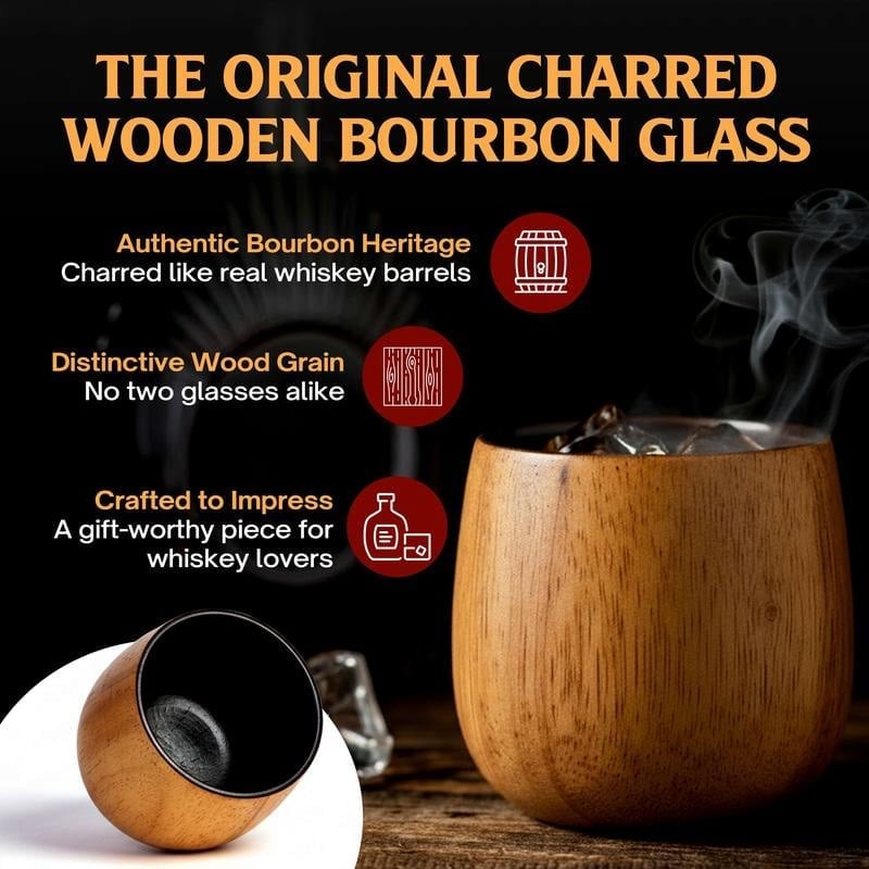 Charred Jujube Wood Cups