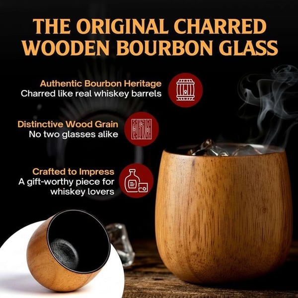 Charred Jujube Wood Cups