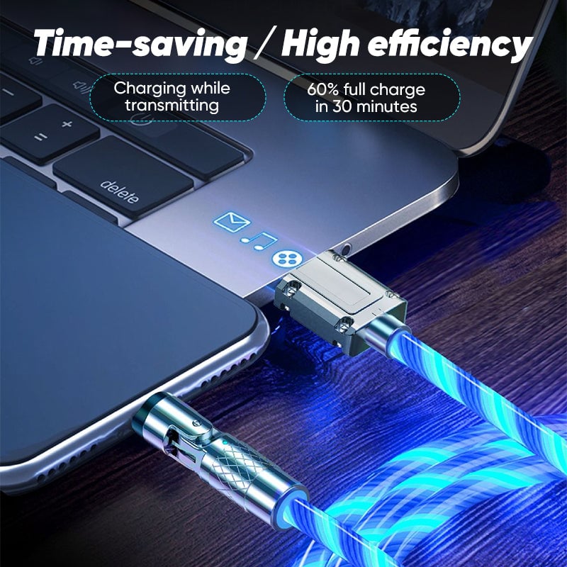 540° Rotating Dynamic Data Cable