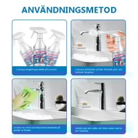 Multifunktionell badrumsskumrengörare