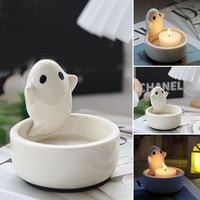 Søt spøkelseslysestake