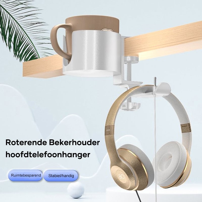 360 graden draaibare bekerhouder