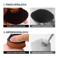 Nahtloser Foundation-Pinsel mit hoher Dichte
